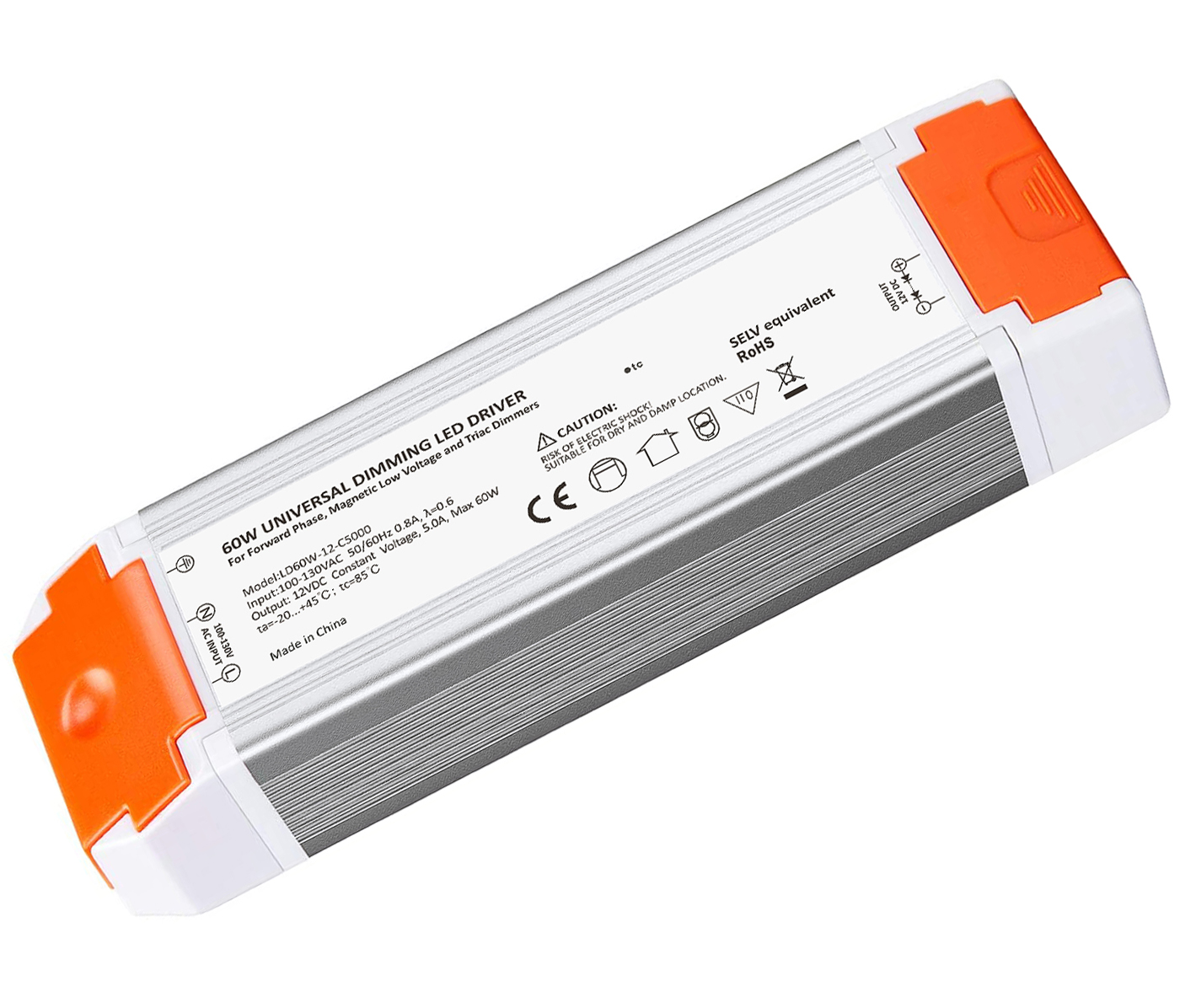 60W Dimmable LED driver